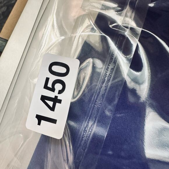 Susan Graver Top Women 3X Blue Liquid Knit Ruffle Long Sleeve Office Stretch - Picture 12 of 12